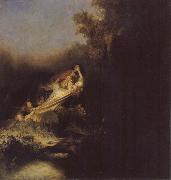 The Abduction of Proserpine Rembrandt